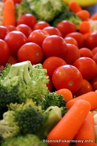 Warzywa - źródło błonnika pokarmowego